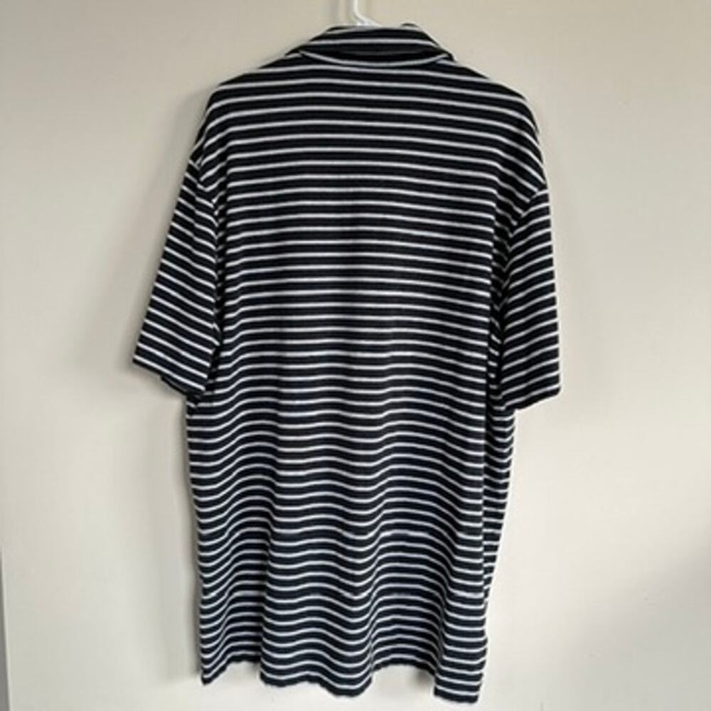 POLO Golf Ralph Lauren Shirt Mens XL Stretch Lisle Preppy Sporty Stripe Summer - Picture 7 of 7